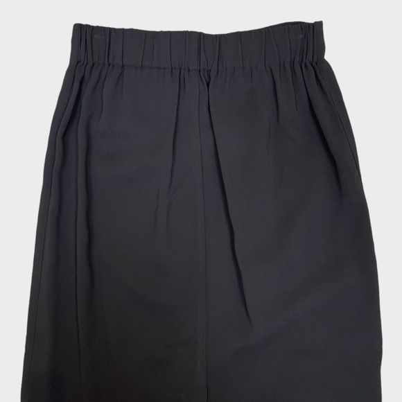 CO Essentials Black Pull-On Midi Pencil Skirt Women's Size Small - Picture 9 of 12